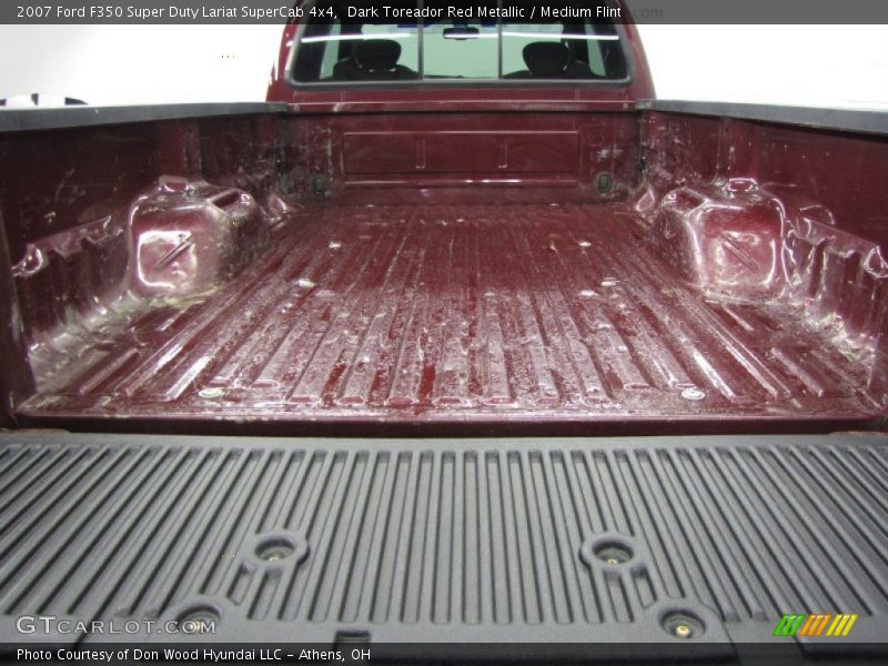 Dark Toreador Red Metallic / Medium Flint 2007 Ford F350 Super Duty Lariat SuperCab 4x4