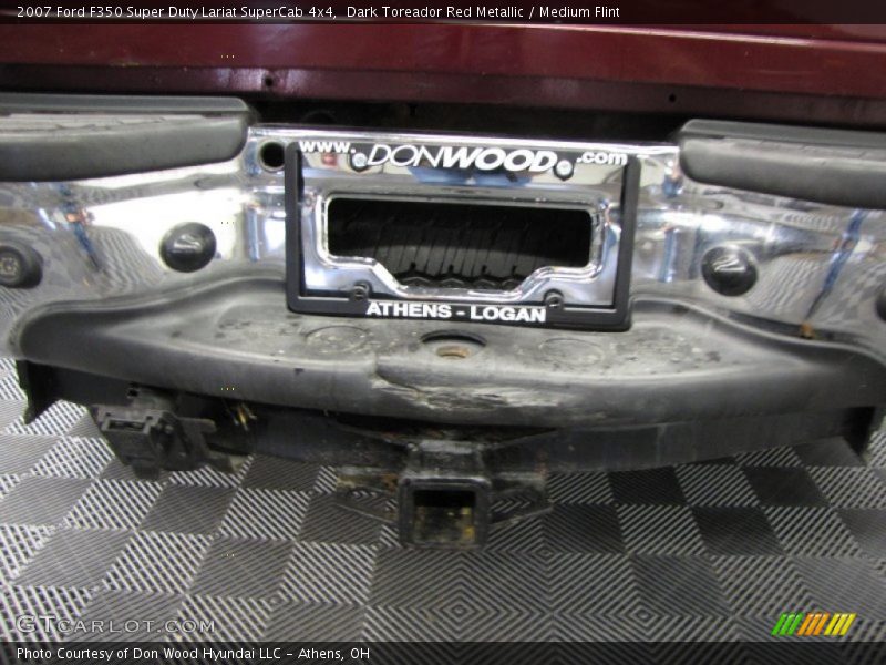 Dark Toreador Red Metallic / Medium Flint 2007 Ford F350 Super Duty Lariat SuperCab 4x4