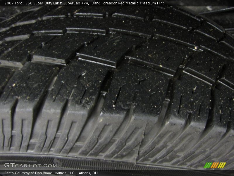 Dark Toreador Red Metallic / Medium Flint 2007 Ford F350 Super Duty Lariat SuperCab 4x4