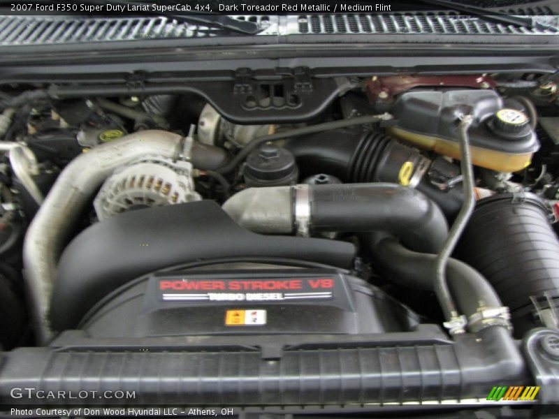  2007 F350 Super Duty Lariat SuperCab 4x4 Engine - 6.0 Liter OHV 32-Valve Power Stroke Turbo-Diesel V8
