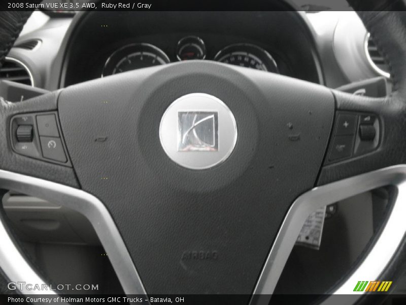 Ruby Red / Gray 2008 Saturn VUE XE 3.5 AWD