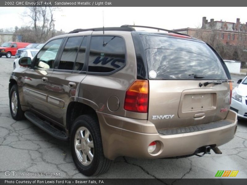 Sandalwood Metallic / Light Oak 2002 GMC Envoy SLT 4x4