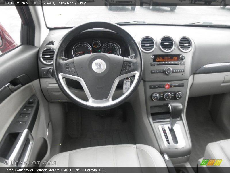 Ruby Red / Gray 2008 Saturn VUE XE 3.5 AWD