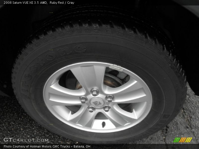Ruby Red / Gray 2008 Saturn VUE XE 3.5 AWD