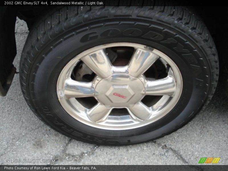 Sandalwood Metallic / Light Oak 2002 GMC Envoy SLT 4x4