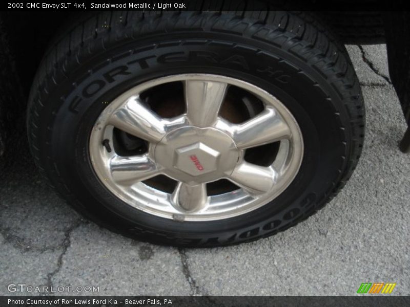 Sandalwood Metallic / Light Oak 2002 GMC Envoy SLT 4x4