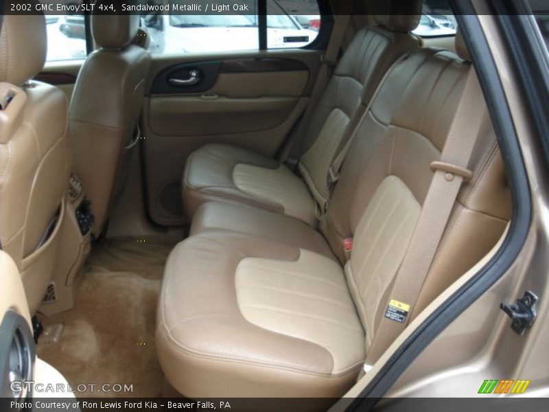 Sandalwood Metallic / Light Oak 2002 GMC Envoy SLT 4x4