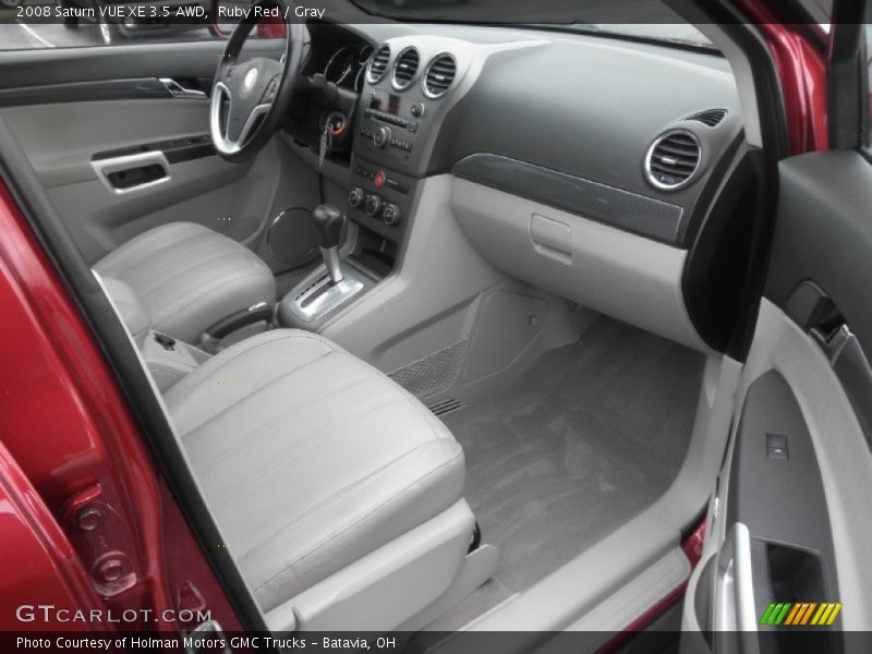 Ruby Red / Gray 2008 Saturn VUE XE 3.5 AWD