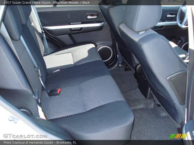 Silky Silver Metallic / Black 2007 Suzuki Grand Vitara XSport