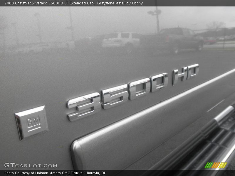 Graystone Metallic / Ebony 2008 Chevrolet Silverado 3500HD LT Extended Cab