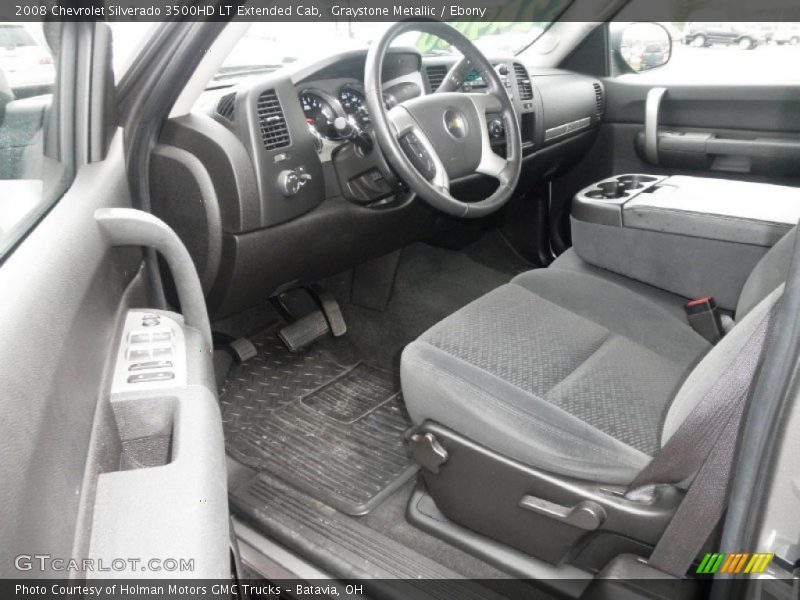 Graystone Metallic / Ebony 2008 Chevrolet Silverado 3500HD LT Extended Cab
