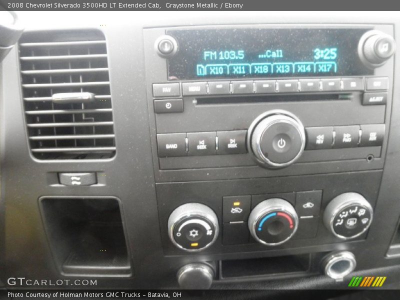 Graystone Metallic / Ebony 2008 Chevrolet Silverado 3500HD LT Extended Cab
