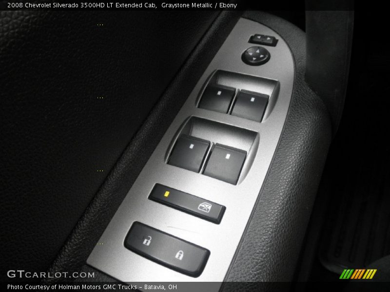 Graystone Metallic / Ebony 2008 Chevrolet Silverado 3500HD LT Extended Cab