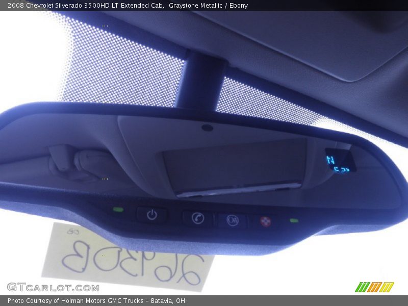 Graystone Metallic / Ebony 2008 Chevrolet Silverado 3500HD LT Extended Cab