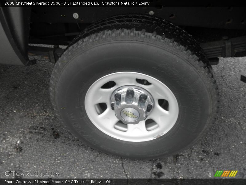 Graystone Metallic / Ebony 2008 Chevrolet Silverado 3500HD LT Extended Cab