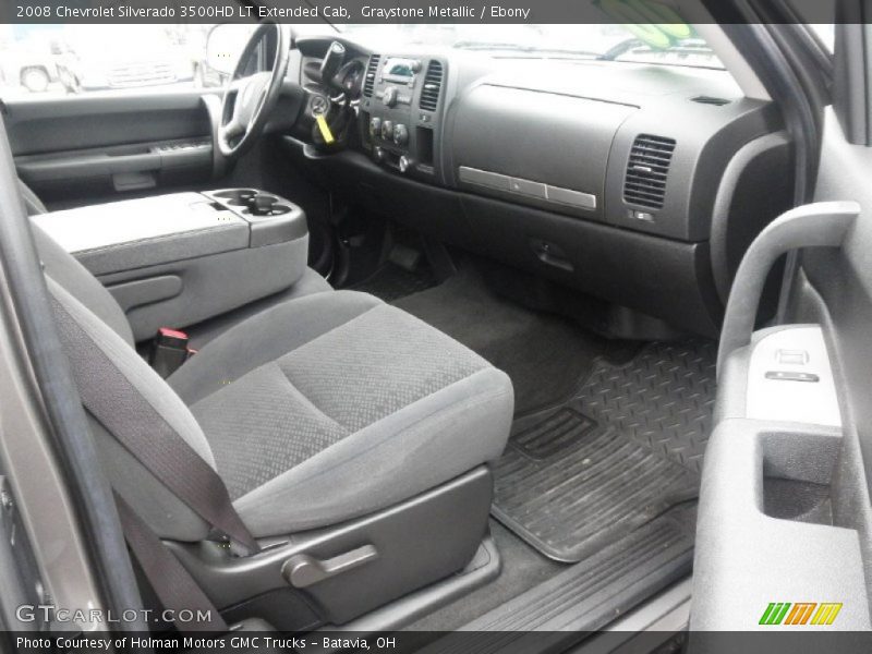 Graystone Metallic / Ebony 2008 Chevrolet Silverado 3500HD LT Extended Cab