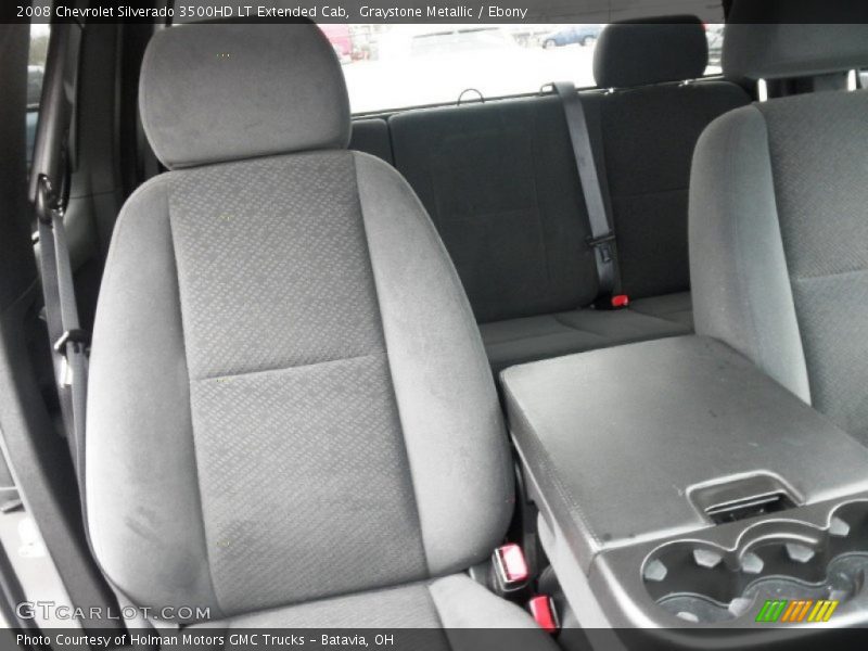 Graystone Metallic / Ebony 2008 Chevrolet Silverado 3500HD LT Extended Cab