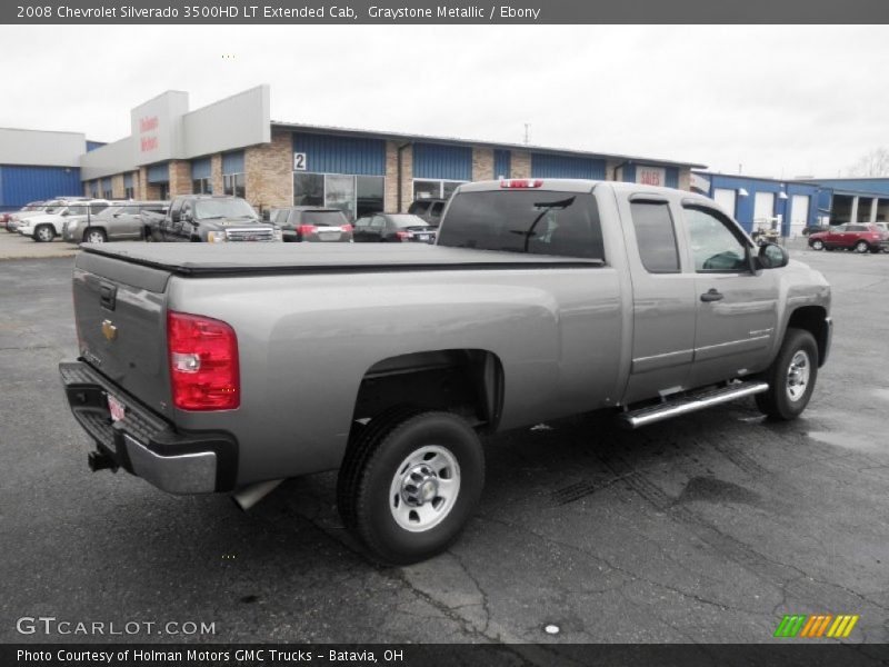 Graystone Metallic / Ebony 2008 Chevrolet Silverado 3500HD LT Extended Cab