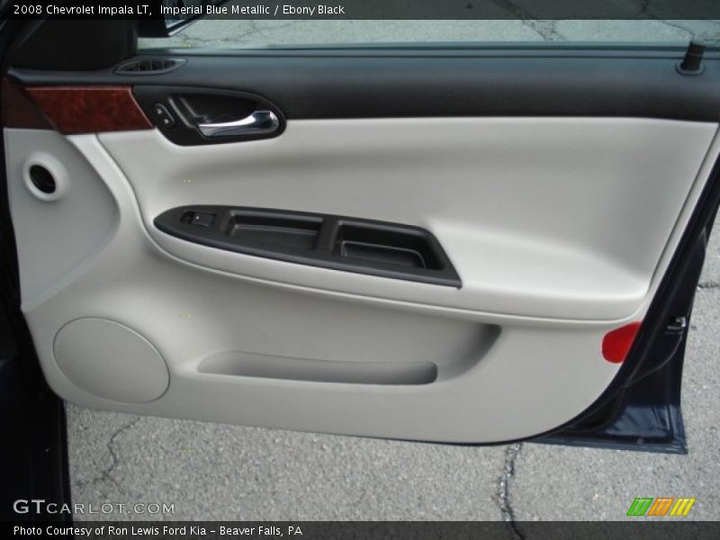 Imperial Blue Metallic / Ebony Black 2008 Chevrolet Impala LT