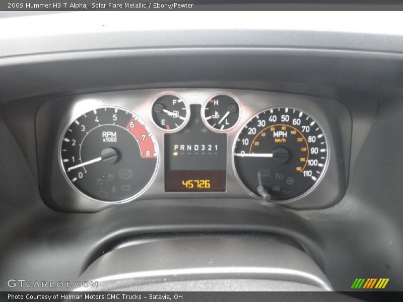  2009 H3 T Alpha T Alpha Gauges