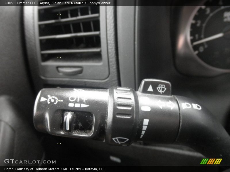 Solar Flare Metallic / Ebony/Pewter 2009 Hummer H3 T Alpha