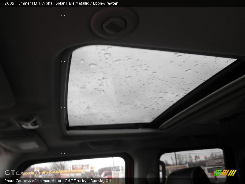 Solar Flare Metallic / Ebony/Pewter 2009 Hummer H3 T Alpha