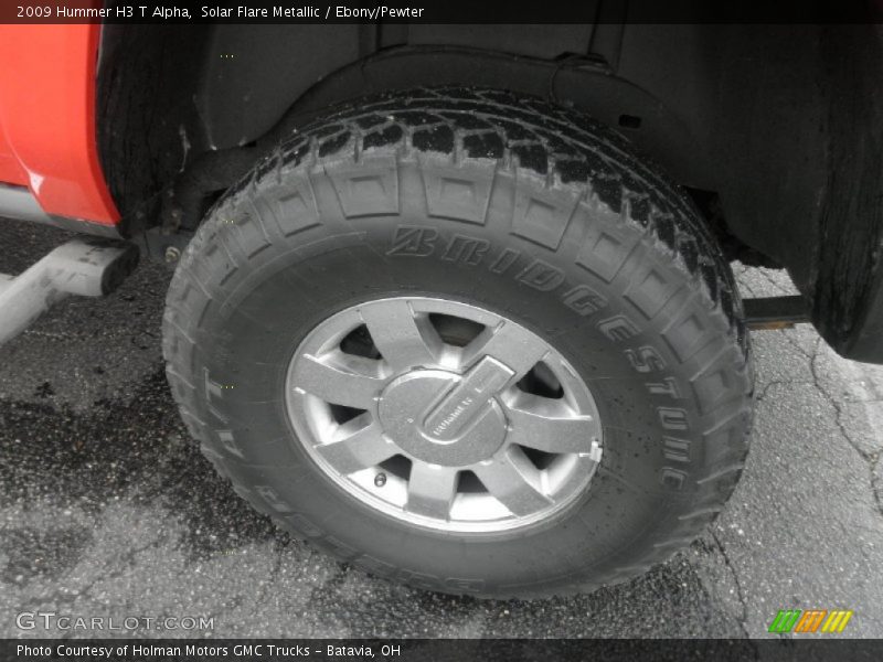 Solar Flare Metallic / Ebony/Pewter 2009 Hummer H3 T Alpha