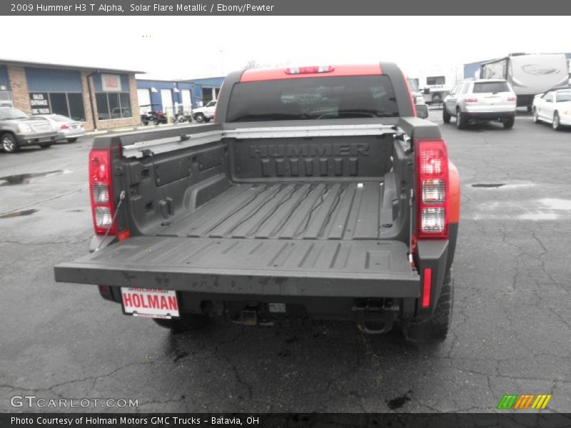 Solar Flare Metallic / Ebony/Pewter 2009 Hummer H3 T Alpha