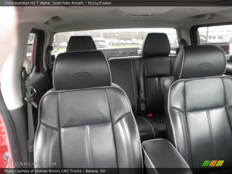 Solar Flare Metallic / Ebony/Pewter 2009 Hummer H3 T Alpha