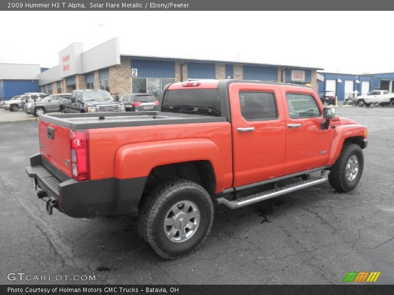 Solar Flare Metallic / Ebony/Pewter 2009 Hummer H3 T Alpha