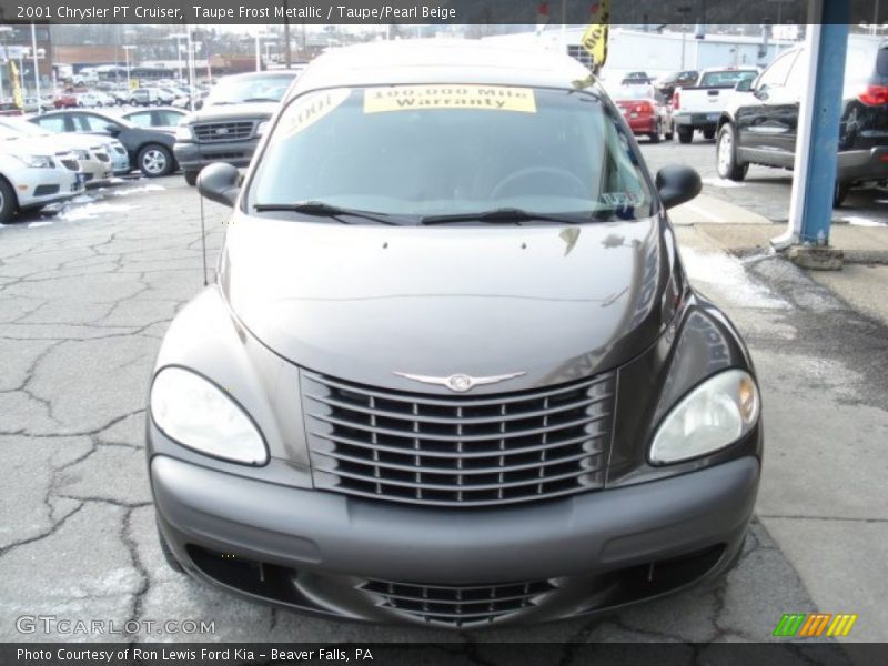 Taupe Frost Metallic / Taupe/Pearl Beige 2001 Chrysler PT Cruiser