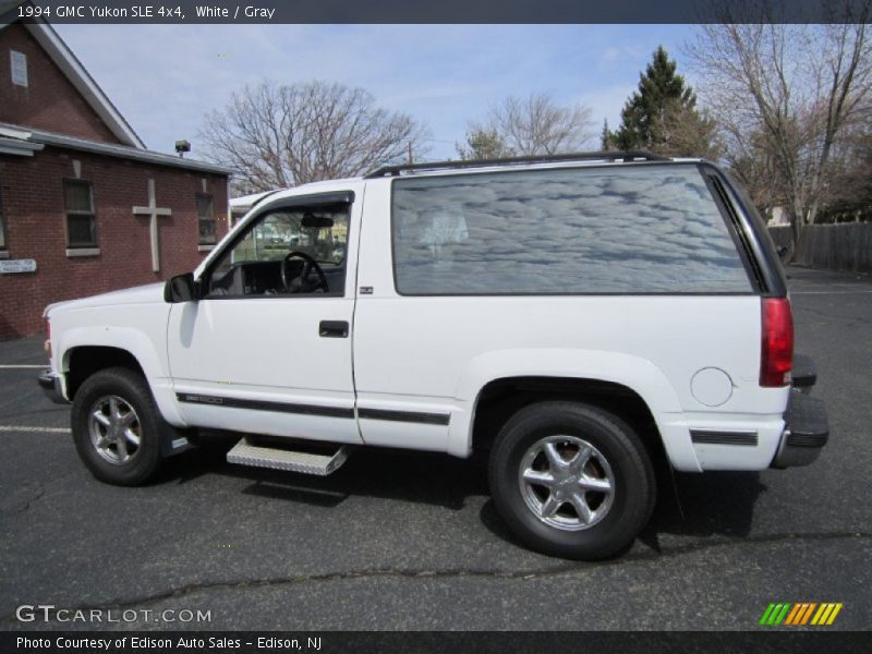White / Gray 1994 GMC Yukon SLE 4x4