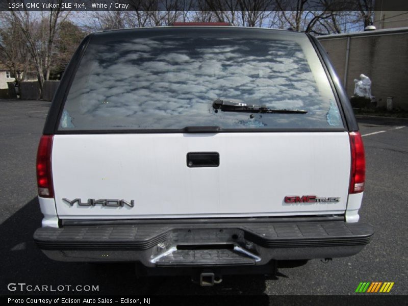 White / Gray 1994 GMC Yukon SLE 4x4