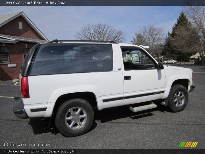 White / Gray 1994 GMC Yukon SLE 4x4