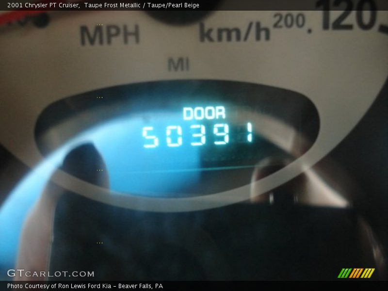 Taupe Frost Metallic / Taupe/Pearl Beige 2001 Chrysler PT Cruiser