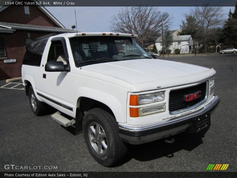 White / Gray 1994 GMC Yukon SLE 4x4