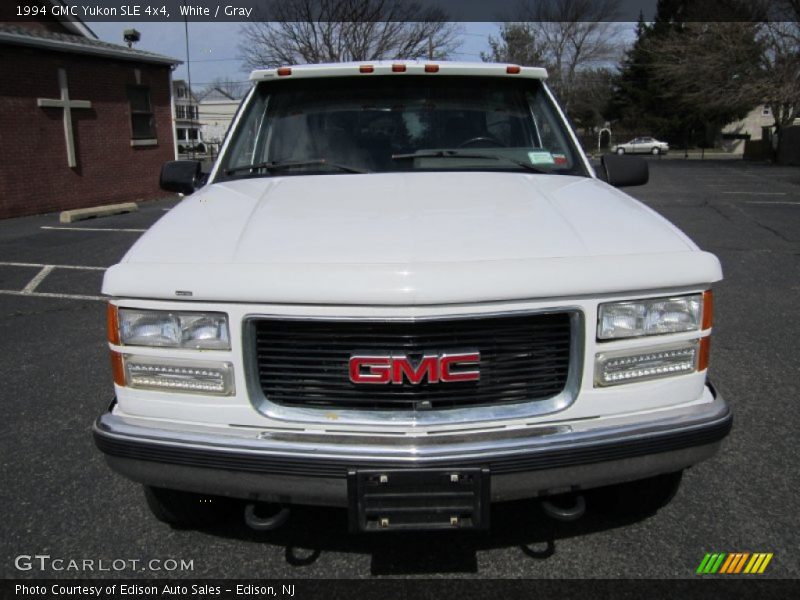White / Gray 1994 GMC Yukon SLE 4x4