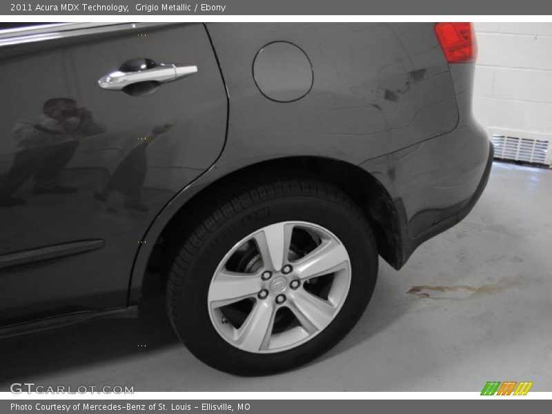 Grigio Metallic / Ebony 2011 Acura MDX Technology