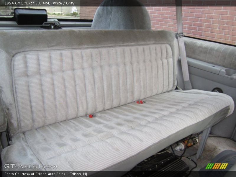 Rear Seat of 1994 Yukon SLE 4x4