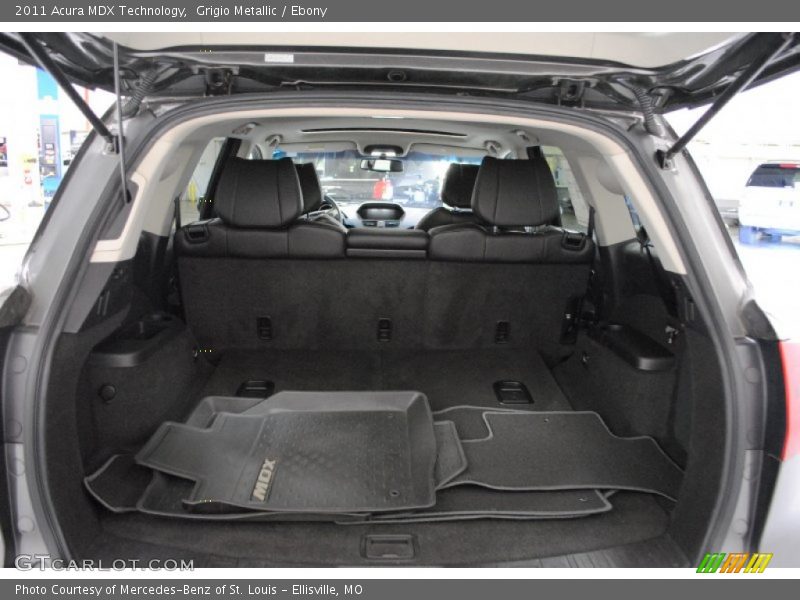 Grigio Metallic / Ebony 2011 Acura MDX Technology