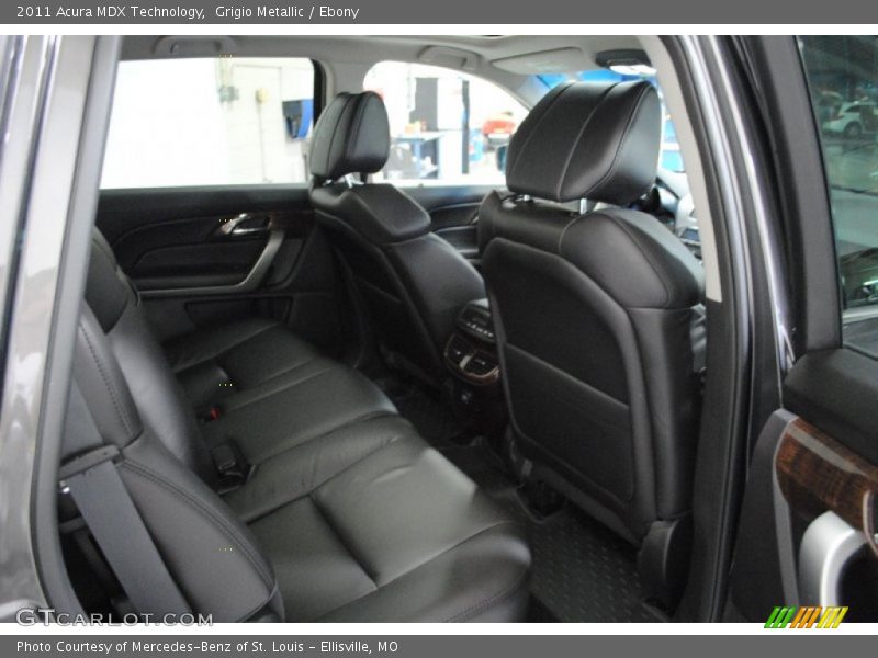 Grigio Metallic / Ebony 2011 Acura MDX Technology