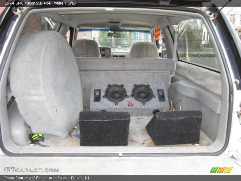 White / Gray 1994 GMC Yukon SLE 4x4