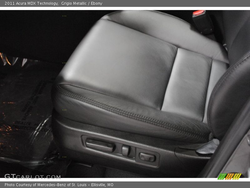 Grigio Metallic / Ebony 2011 Acura MDX Technology