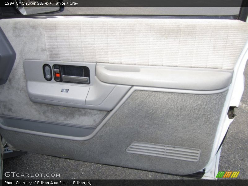 White / Gray 1994 GMC Yukon SLE 4x4