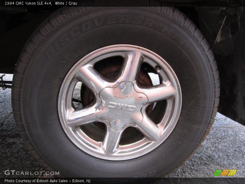 White / Gray 1994 GMC Yukon SLE 4x4