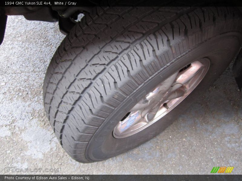 White / Gray 1994 GMC Yukon SLE 4x4