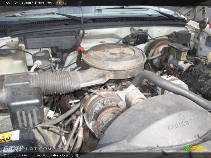 White / Gray 1994 GMC Yukon SLE 4x4