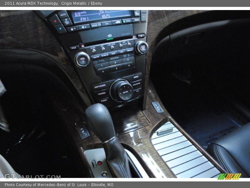 Grigio Metallic / Ebony 2011 Acura MDX Technology