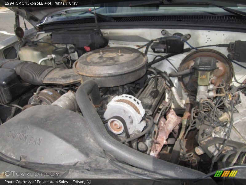 White / Gray 1994 GMC Yukon SLE 4x4