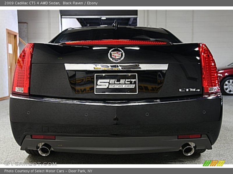 Black Raven / Ebony 2009 Cadillac CTS 4 AWD Sedan
